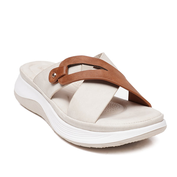 Starlet MAY-0004 OFF-WHITE WOMEN SLIPPER