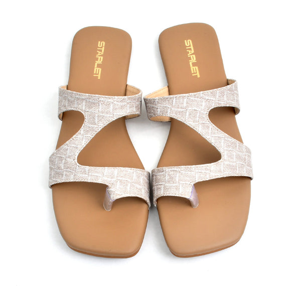 Starlet MCL-0001 BEIGE WOMEN FLATS