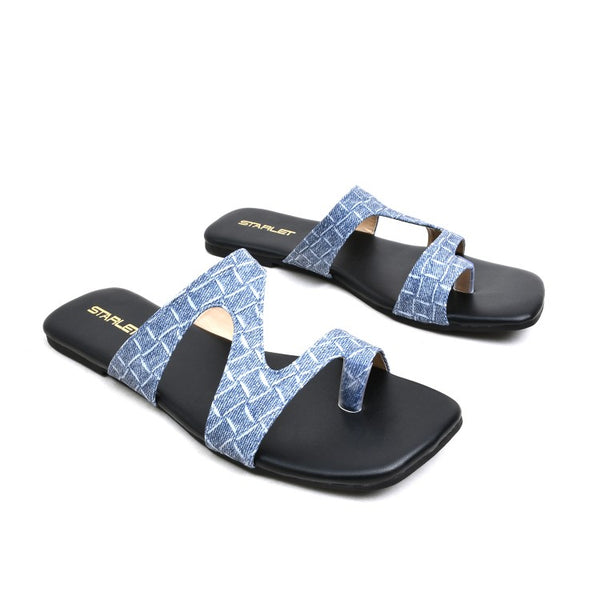 Starlet MCL-0001 BLUE WOMEN FLATS