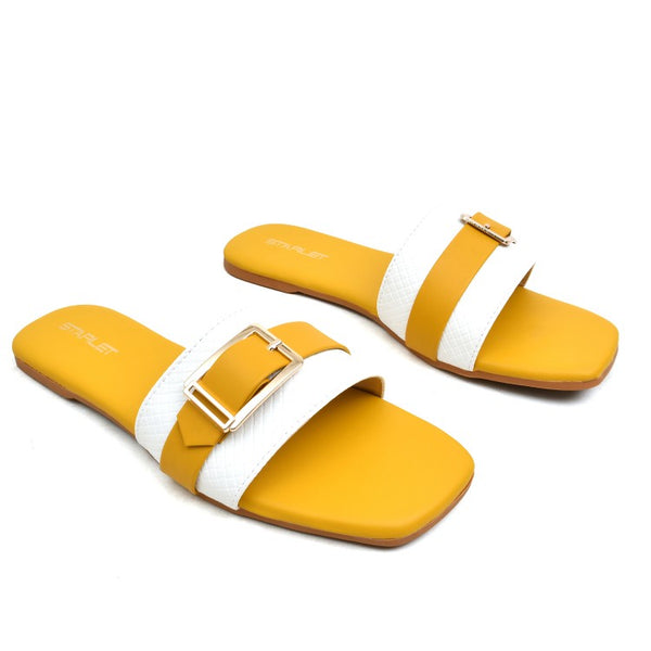 Starlet MCl-0002 YELLOW WOMEN FLATS