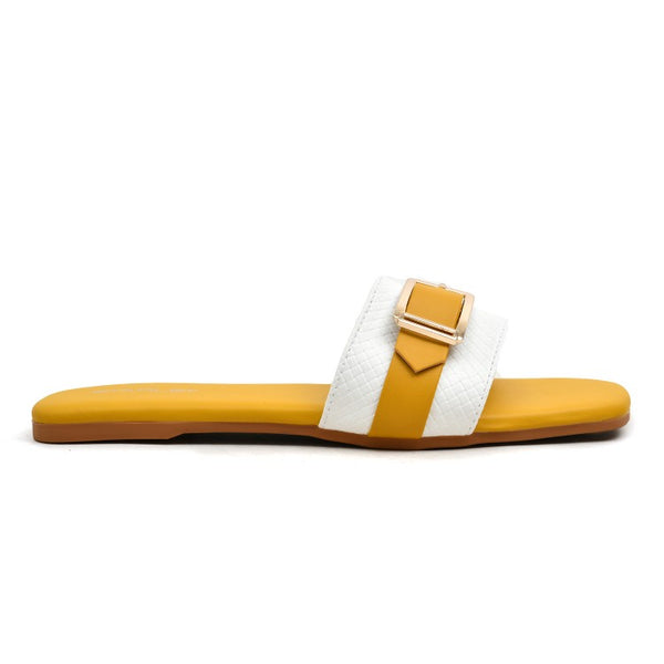 starlet MCl-0002 YELLOW WOMEN FLATS