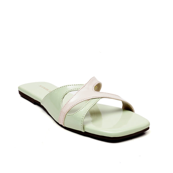 starlet MCL-0005 GREEN WOMEN FLATS