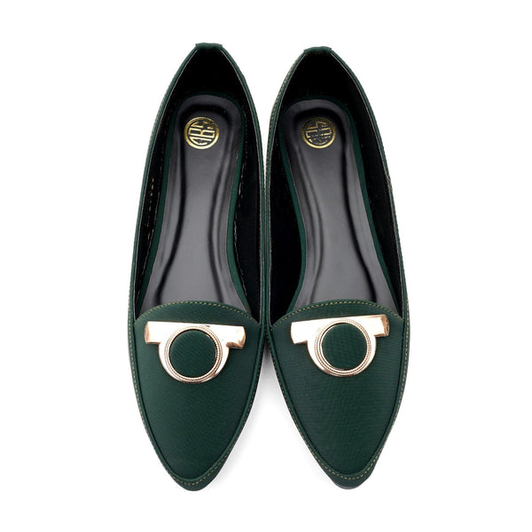 Starlet MFL-0028 GREEN PUMPS