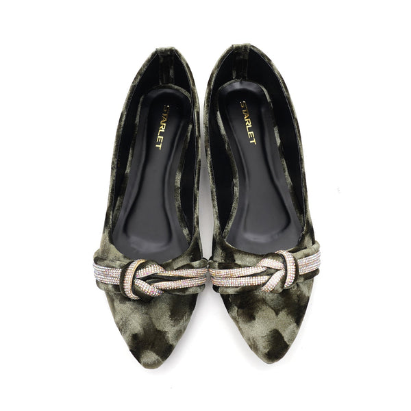 starlet MFL-0030 GREY PUMPS