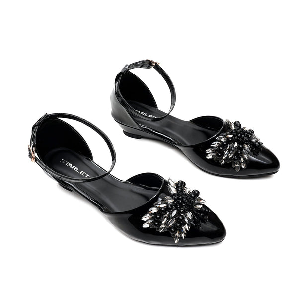 Starlet MFL-0031 BLACK COURT SHOES