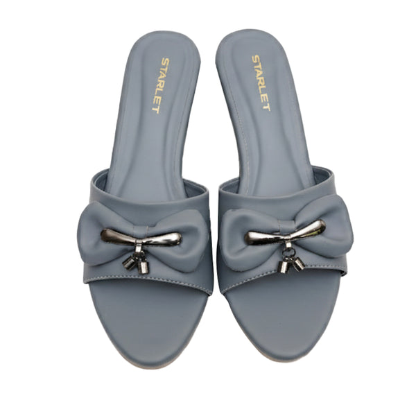 Starlet MFL-0035 GREY WOMEN HEELS