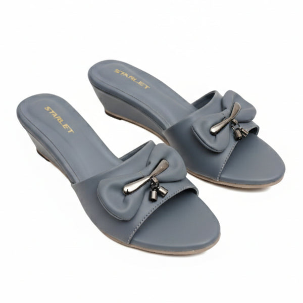 starlet MFL-0035 GREY WOMEN HEELS