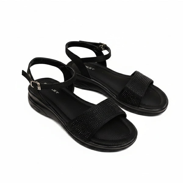 starlet MFL-0037 BLACK WOMEN SANDAL