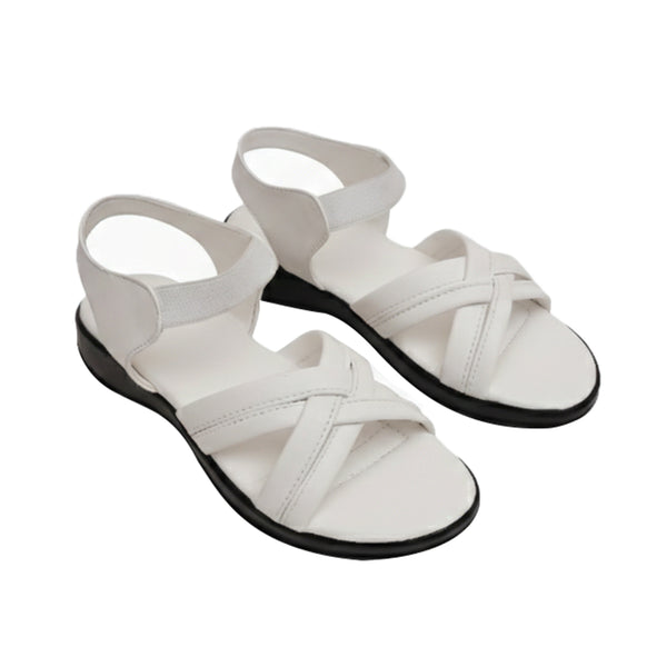 starlet MFL-0038 WHITE WOMEN SANDAL