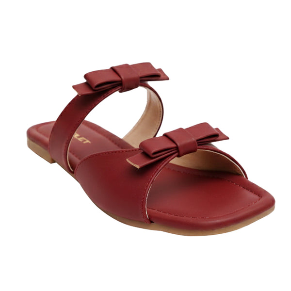 Starlet MML-0006 BURGUNDY WOMEN FLATS