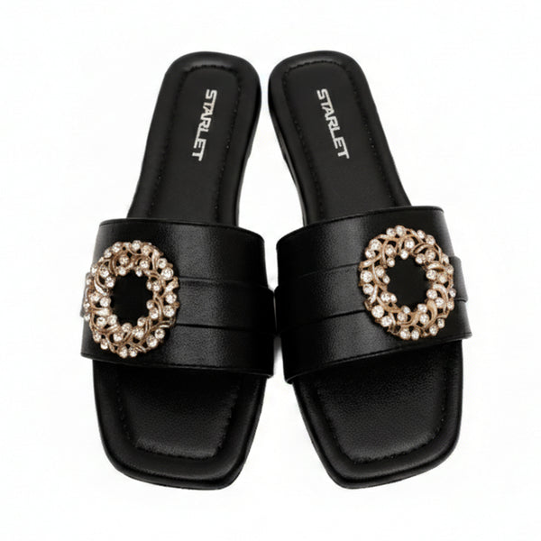 Starlet MML-0008 BLACK WOMEN FLATS