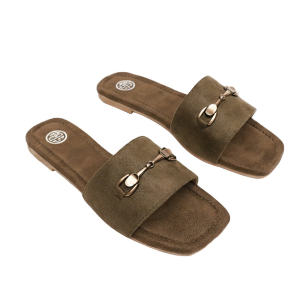 starlet MML-0010 OLIVE WOMEN FLATS