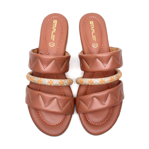 Starlet MS-L-0008 PEACH WOMEN FLATS