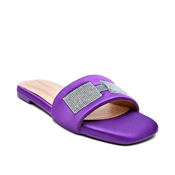 Starlet MS-L-0018 PURPLE WOMEN FLATS