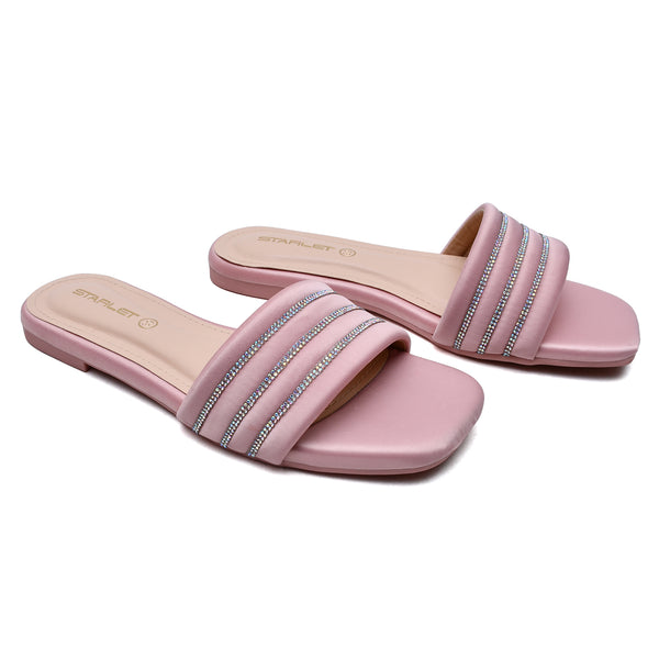 Starlet MS-L-0023 PINK WOMEN FLATS
