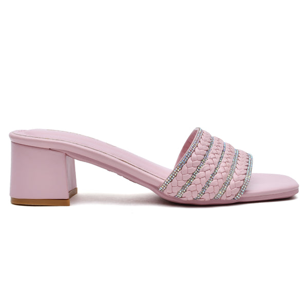 starlet MS-L-0032 PINK WOMEN HEELS