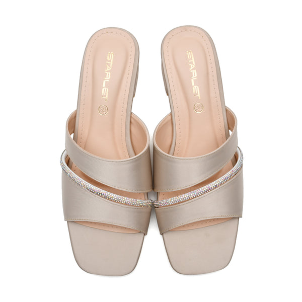 Starlet MS-L-0033 OFF WHITE WOMEN HEELS