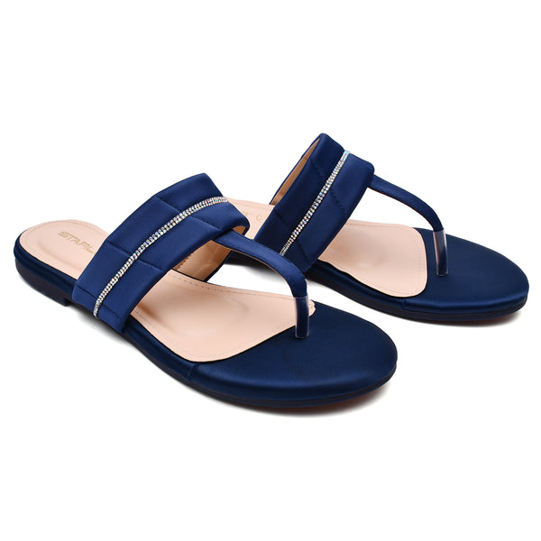Starlet MS-L-0036 BLUE WOMEN FLATS