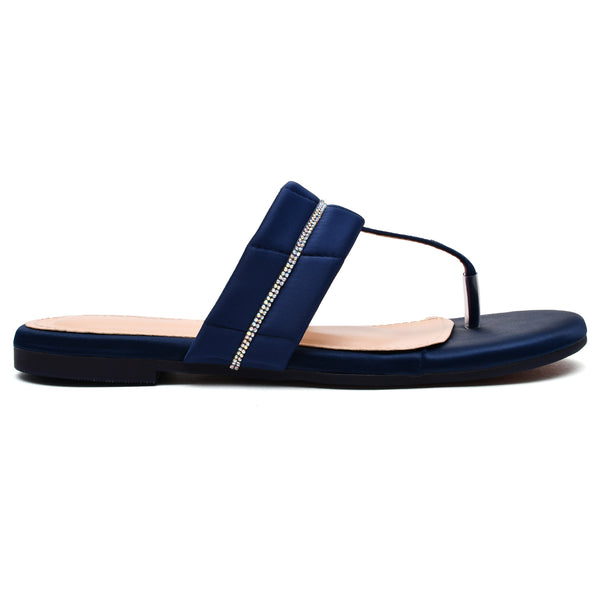 starlet MS-L-0036 BLUE WOMEN FLATS