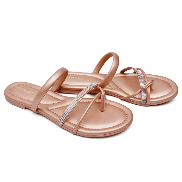 Starlet MS-L-0039 PEACH WOMEN FLATS