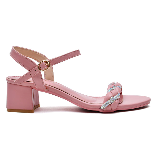 starlet MS-L-0043 PINK WOMEN HEELS