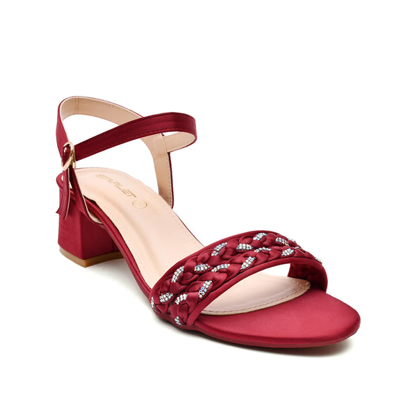 Starlet MS-L-0044 MAROON WOMEN HEELS