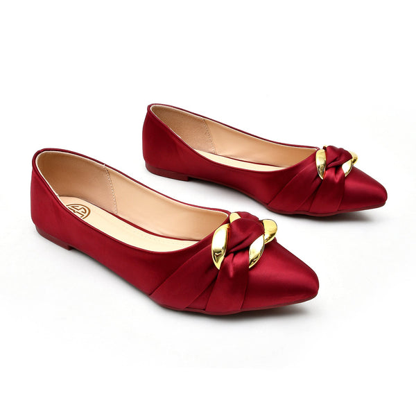 Starlet MSL0051 MAROON PUMPS