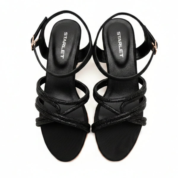 Starlet QHL-0002 BLACK WOMEN SANDAL