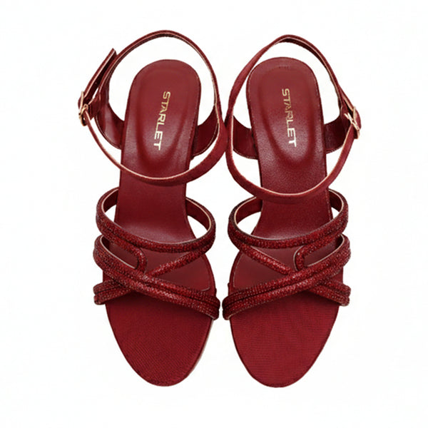 Starlet QHL-0002 MAROON WOMEN SANDAL