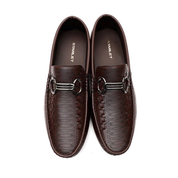 Starlet RTG-0005 COFFEE MEN LOAFER