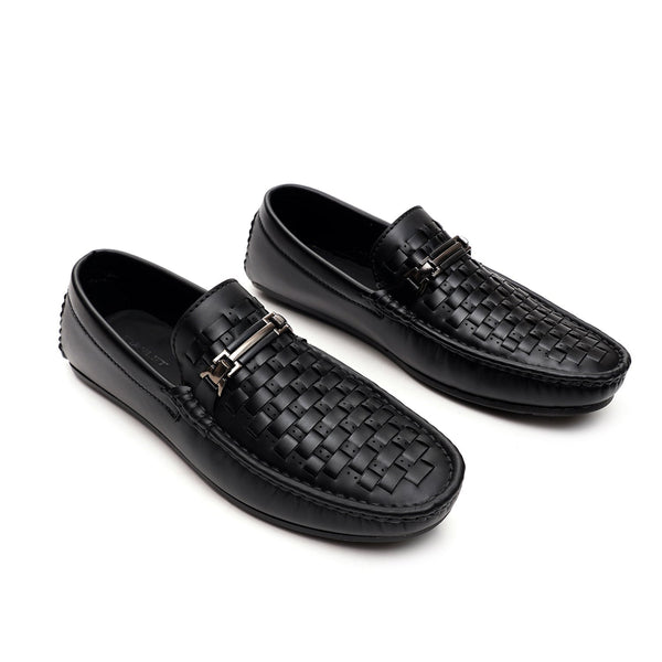 Starlet RTG-0006 BLACK MEN LOAFER