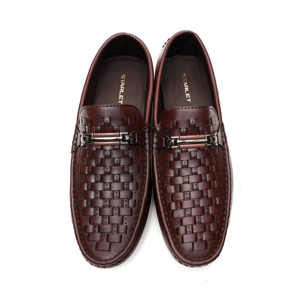 Starlet RTG-0006 COFFEE MEN LOAFER