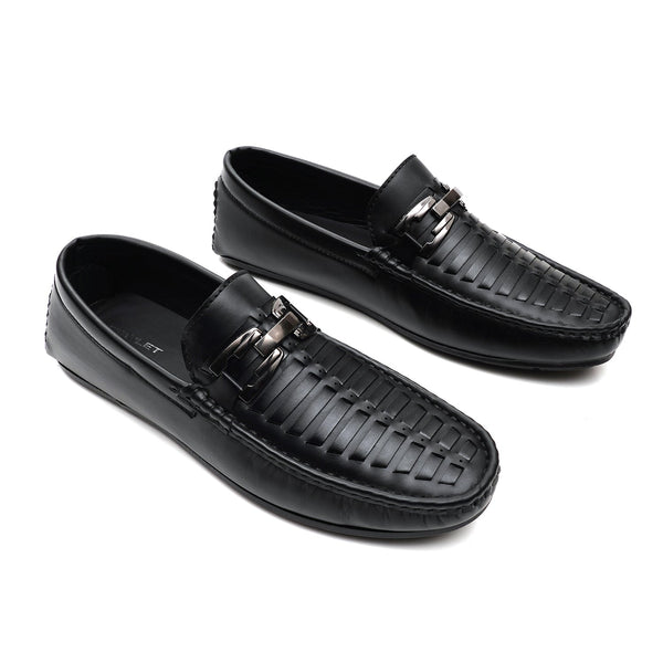 Starlet RTG-0007 BLACK MEN LOAFER