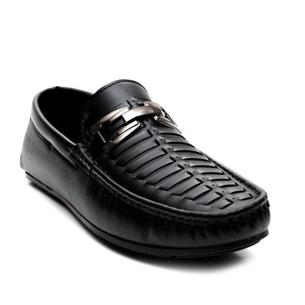 starlet RTG-0007 BLACK MEN LOAFER