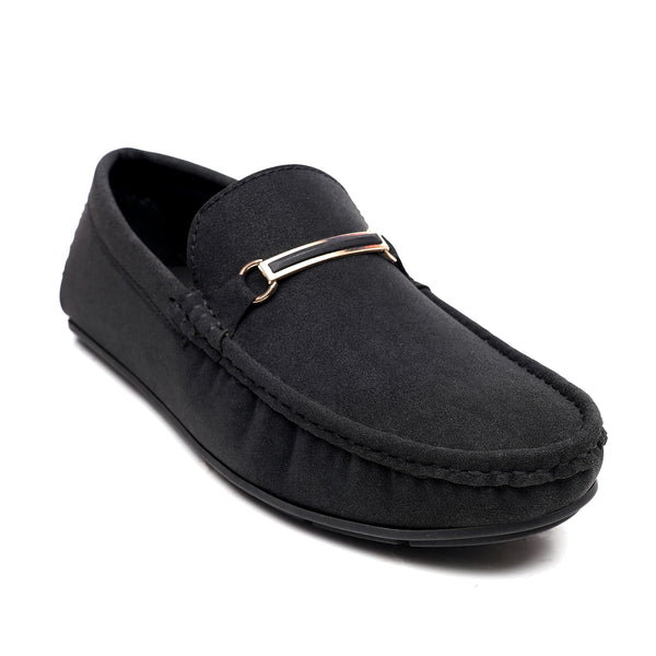 starlet RTG-0009 BLACK MEN LOAFER