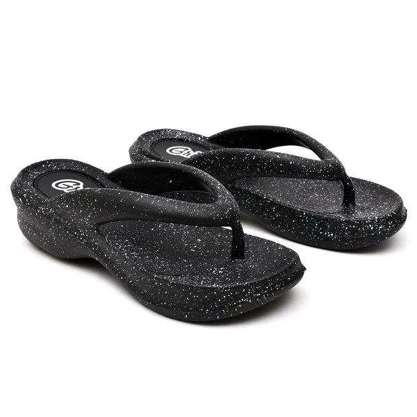 Starlet SE-L-0002 BLACK WOMEN SLIPPER