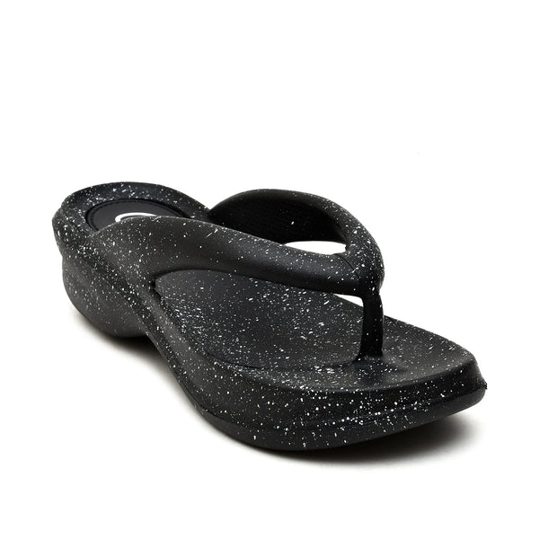 starlet SE-L-0002 BLACK WOMEN SLIPPER