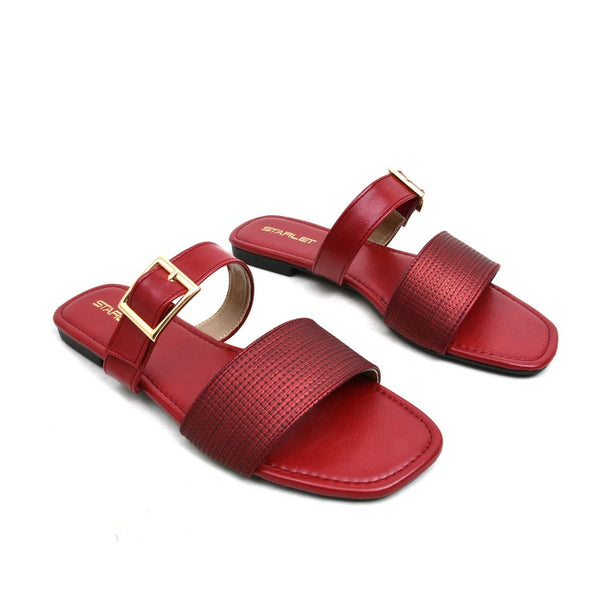 Starlet SFL-0001 MAROON WOMEN FLATS