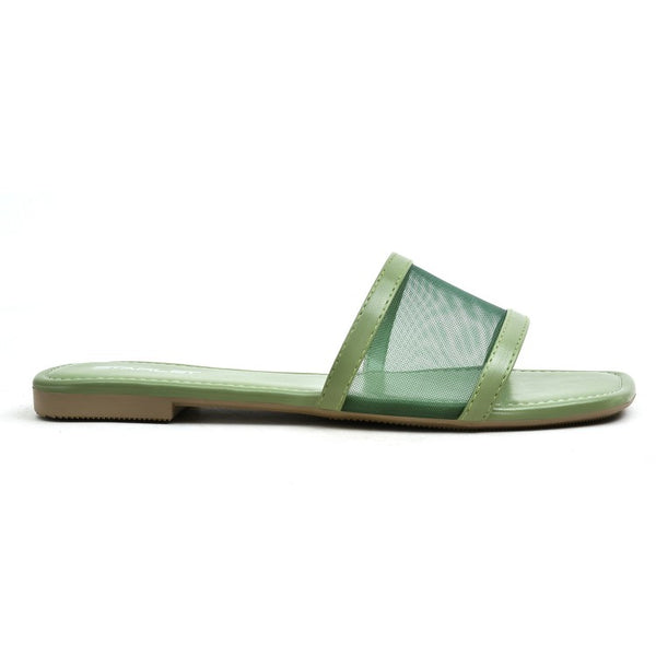 starlet SFL-0002 OLIVE WOMEN FLATS