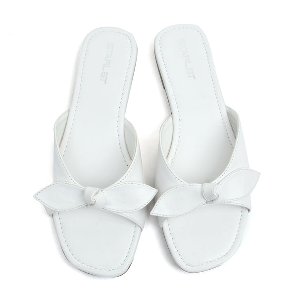 Starlet SFL-0004 WHITE WOMEN FLATS