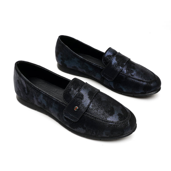 starlet SK-07 BLACK WOMEN MOCCASINS