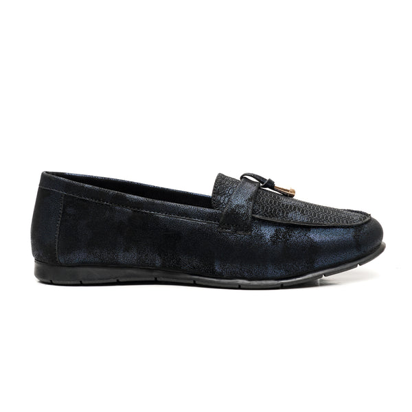 starlet SK-08 BLACK WOMEN MOCCASINS