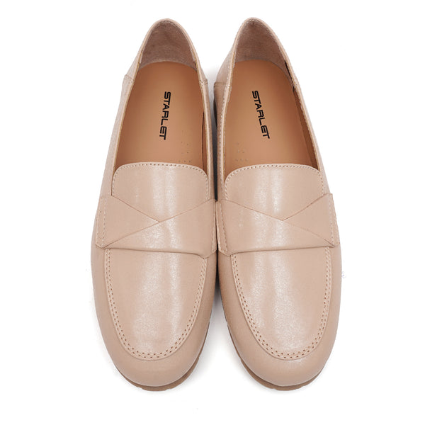 Starlet SK-10 BEIGE WOMEN MOCCASINS