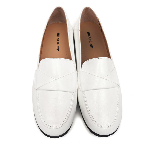 Starlet SK-10 WHITE WOMEN MOCCASINS