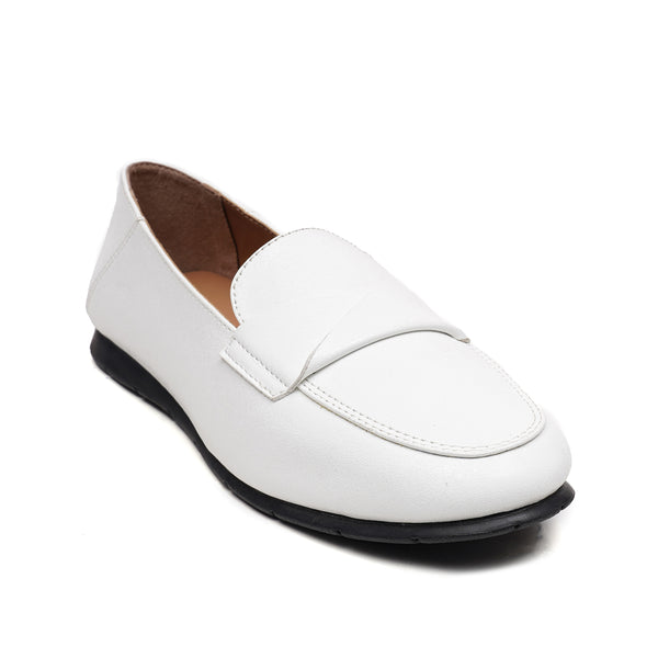 starlet SK-10 WHITE WOMEN MOCCASINS