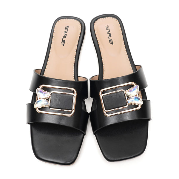 Starlet SLANA-31 BLACK WOMEN FLATS
