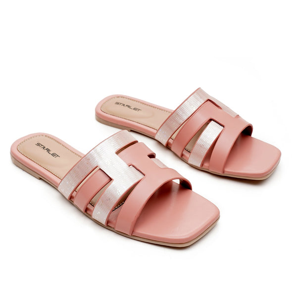 Starlet SLANA-32 PINK WOMEN FLATS