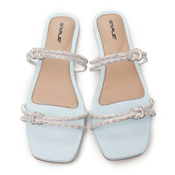 Starlet SLANA-35 BLUE WOMEN FLATS