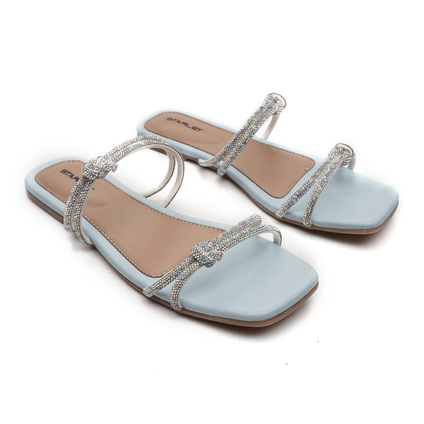 Starlet SLANA-35 BLUE WOMEN FLATS