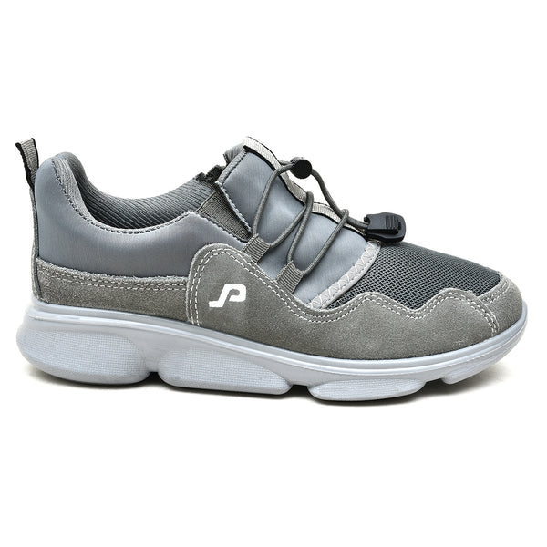 starlet SPR-101 GREY Kids Sports Shoes